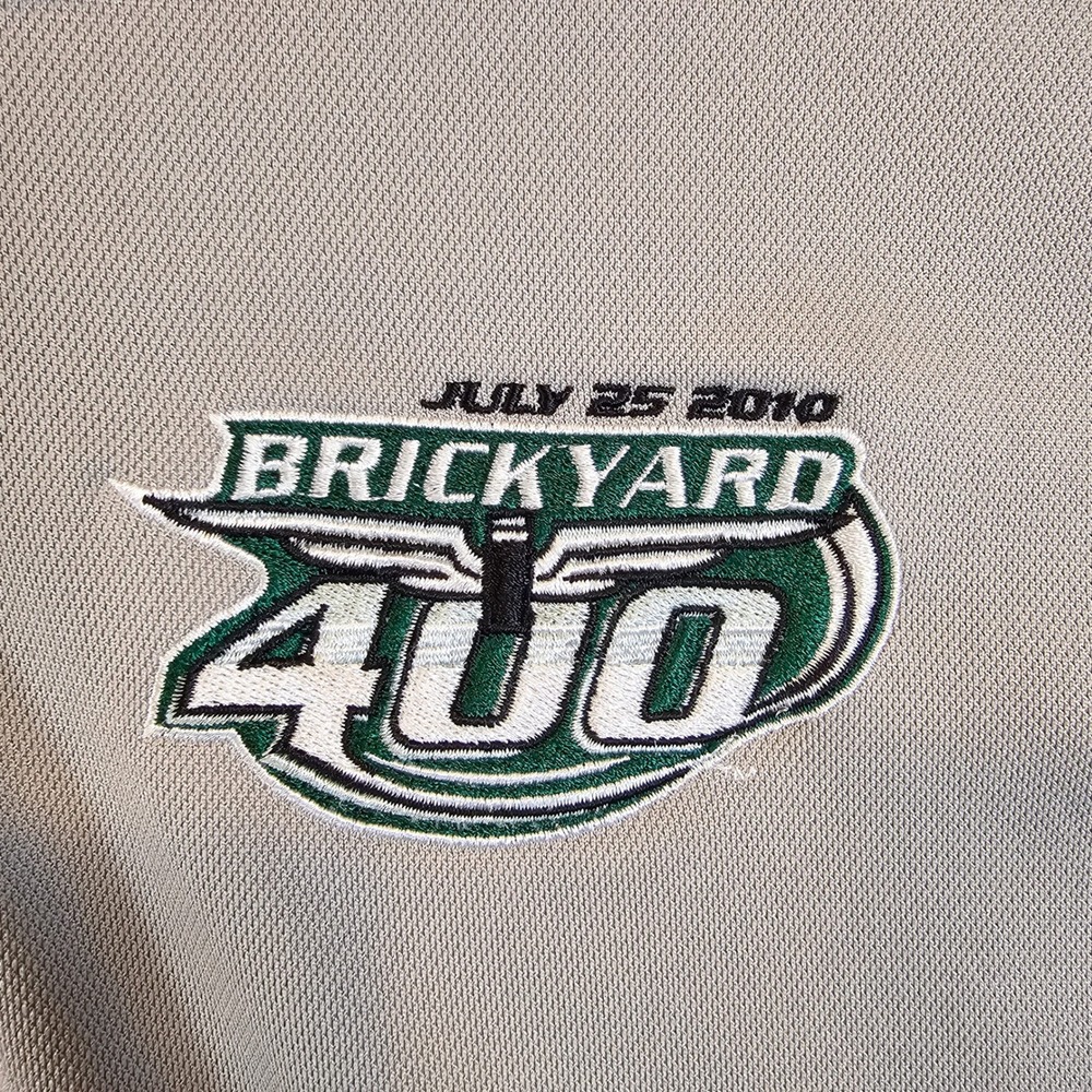 Nike Golf Mens Gray Brickyard 400 2010 Dri-FIT‎ Polo Shirt XL 128898-012 - Picture 5 of 9